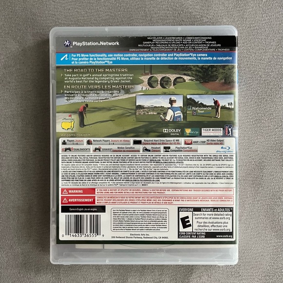 Masters: Tiger Woods PGA Tour 12 - PS3 game - Picture 2 of 3